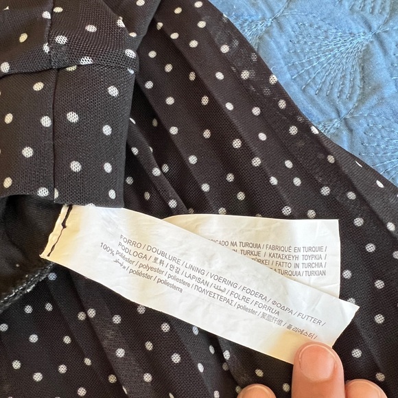 3/4 skirt with pleats - Picture 5 of 5